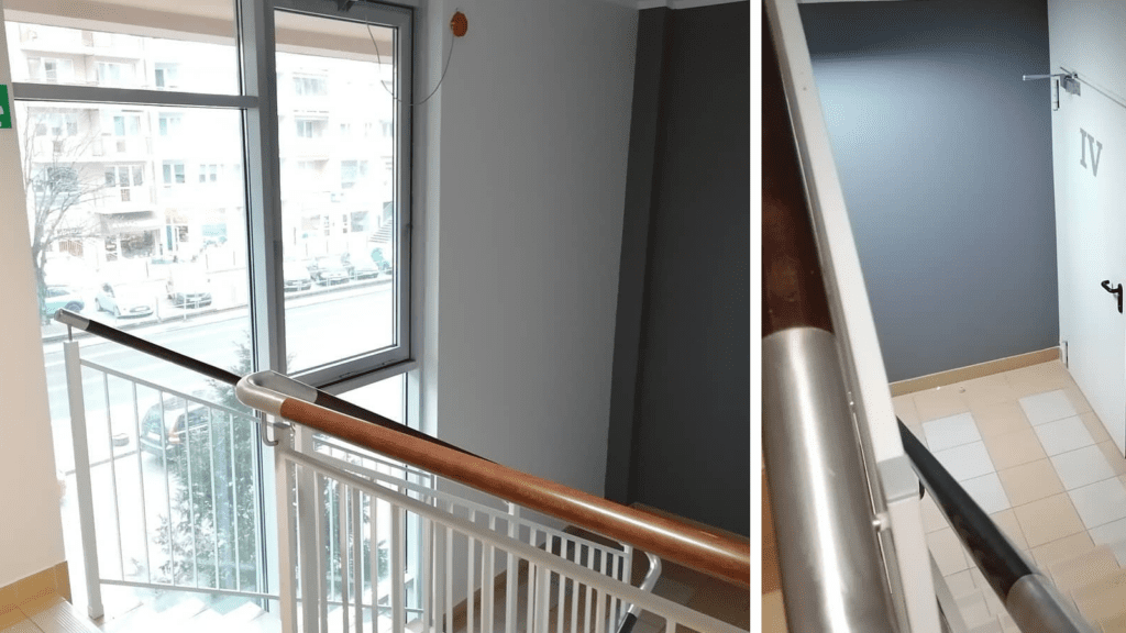 Malowanie klatki schodowej w Szamotułach